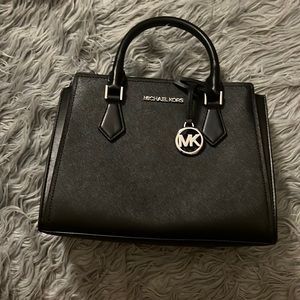 Michael Kors Black convertible purse with straps